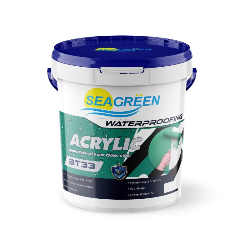 Sơn chống thấm màu