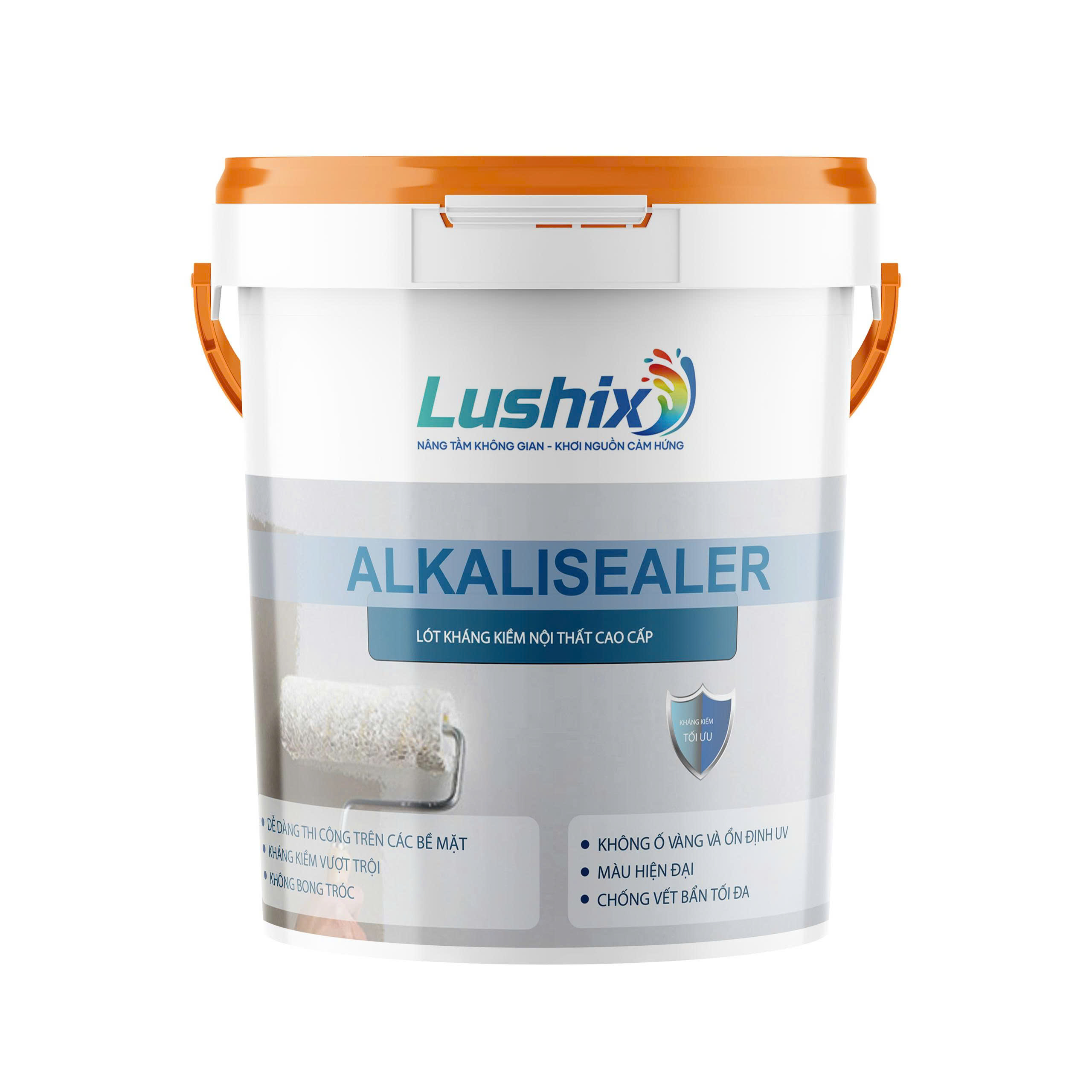 Sơn lót kháng kiềm nội thất cao cấp Lushix