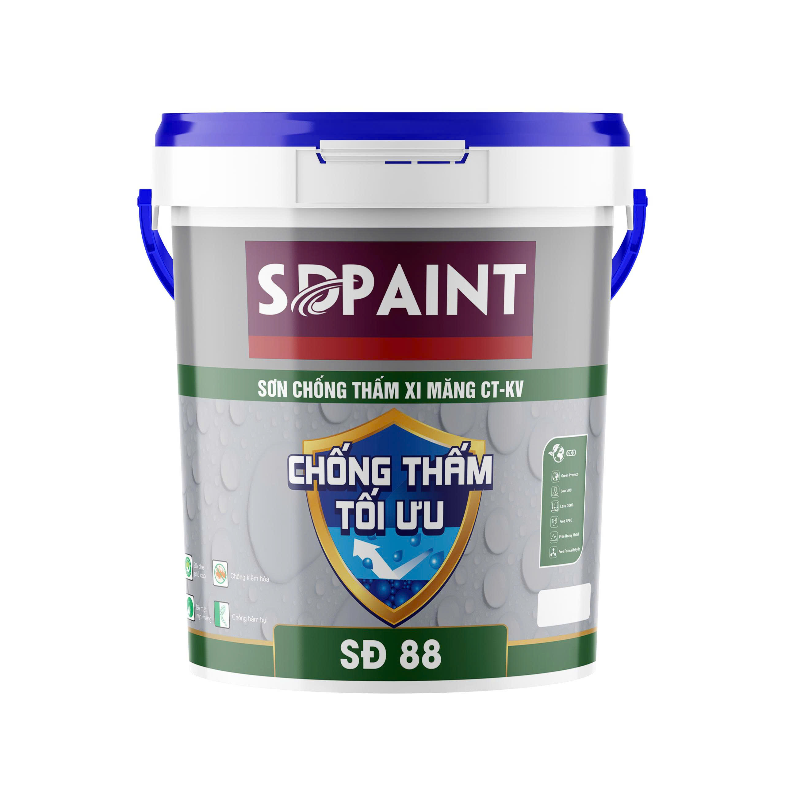 Sơn chống thấm xi măng SD Paint