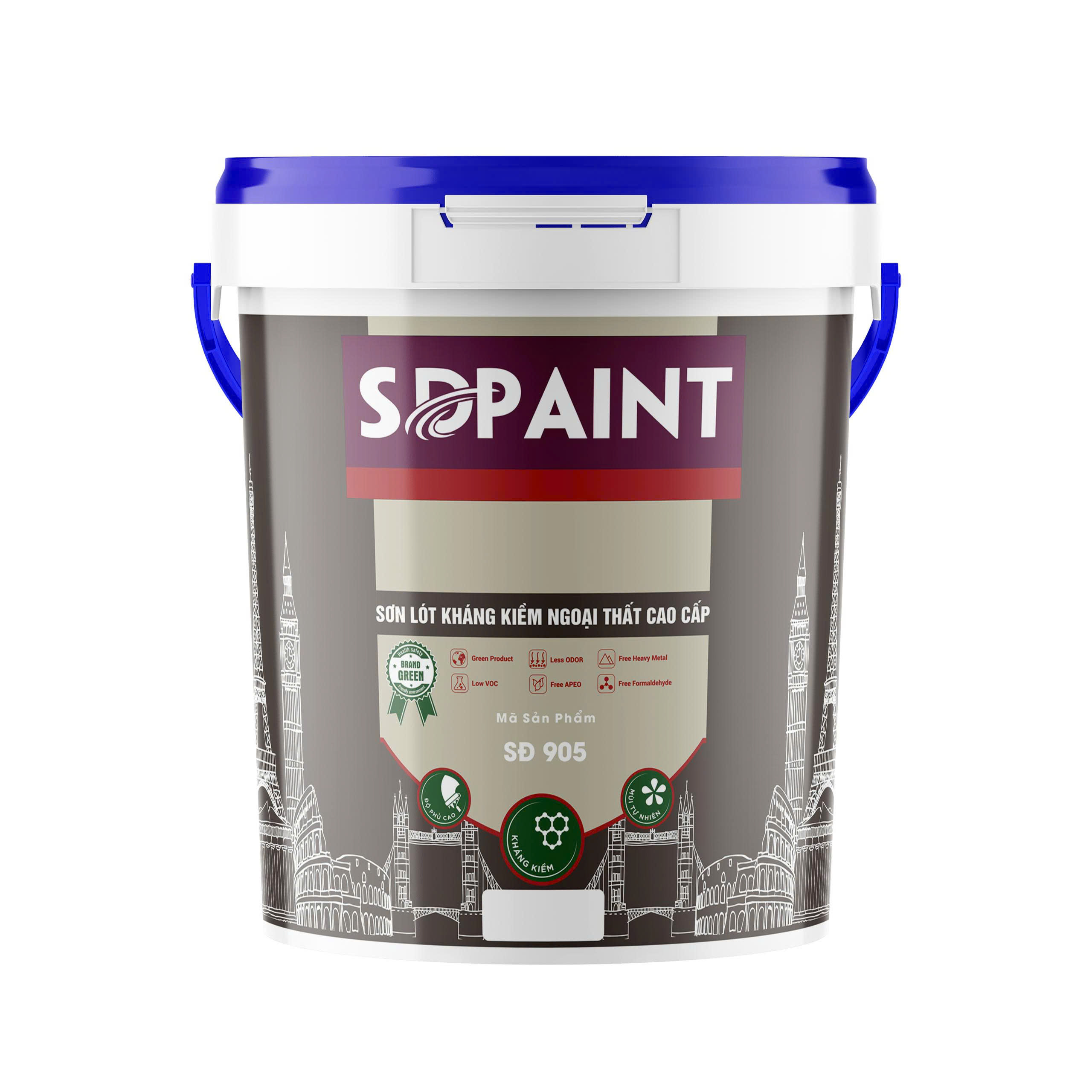 Sơn lót kháng kiềm ngoại thất SD Paint